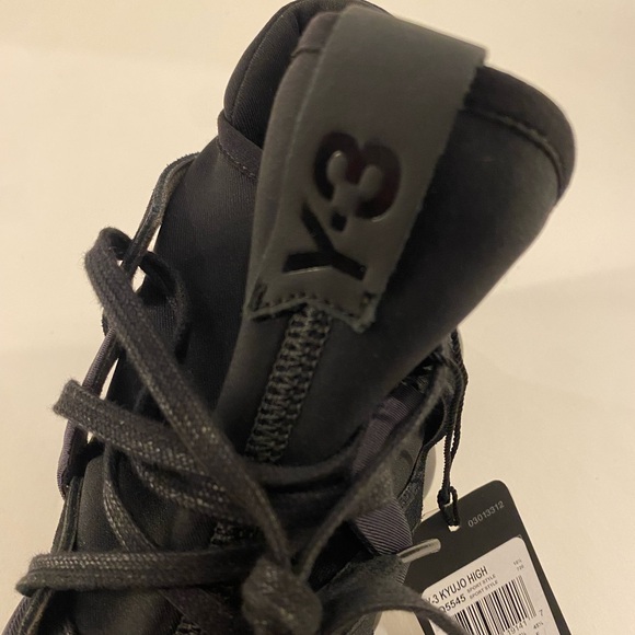 Adidas Y-3 Kyujo High Triple Black - US Size 11 - Picture 9 of 13